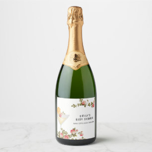 Summer Floral Brunch Borracha Chá de fraldas de Ch