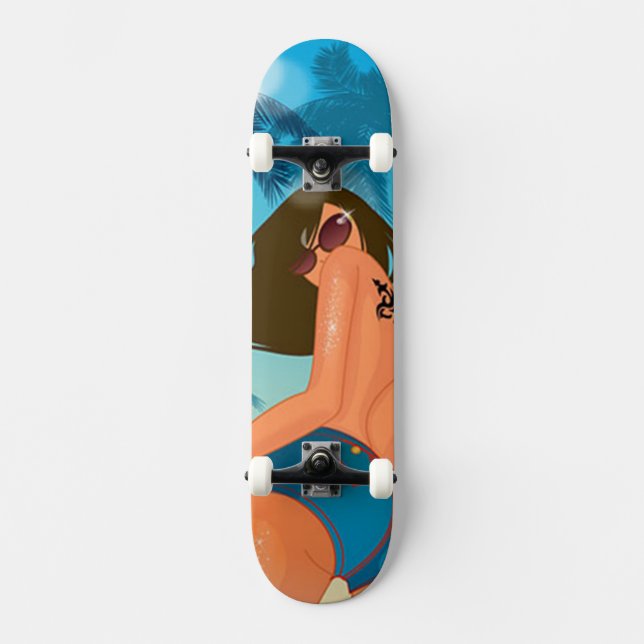 Summer Girl Skateboard (Frente)