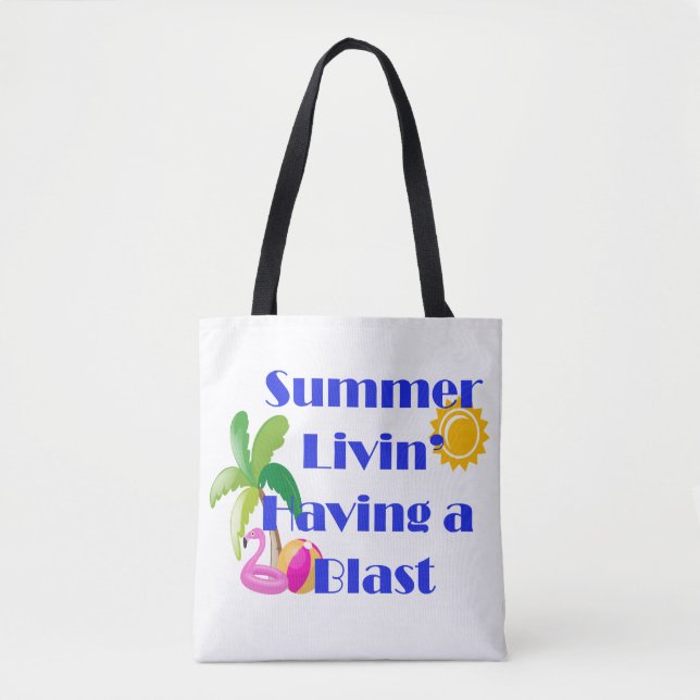 Summer Livin' Tote Bag (Frente)