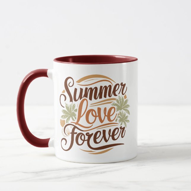 Summer Love Forever caneca (Esquerda)