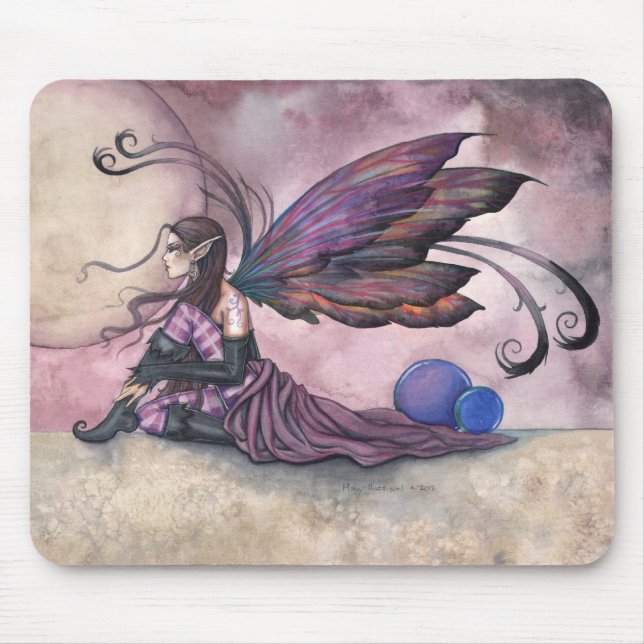 Summer Moon Fairy Mousepad de Molly Harrison (Frente)