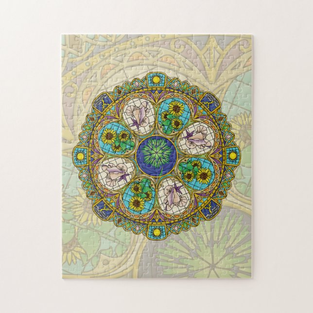 Summer Nouveau Quebra-cabeça (Vertical)