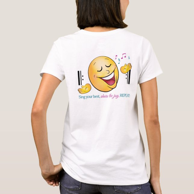 Summer Rocks! Camiseta de mulher (Verso)