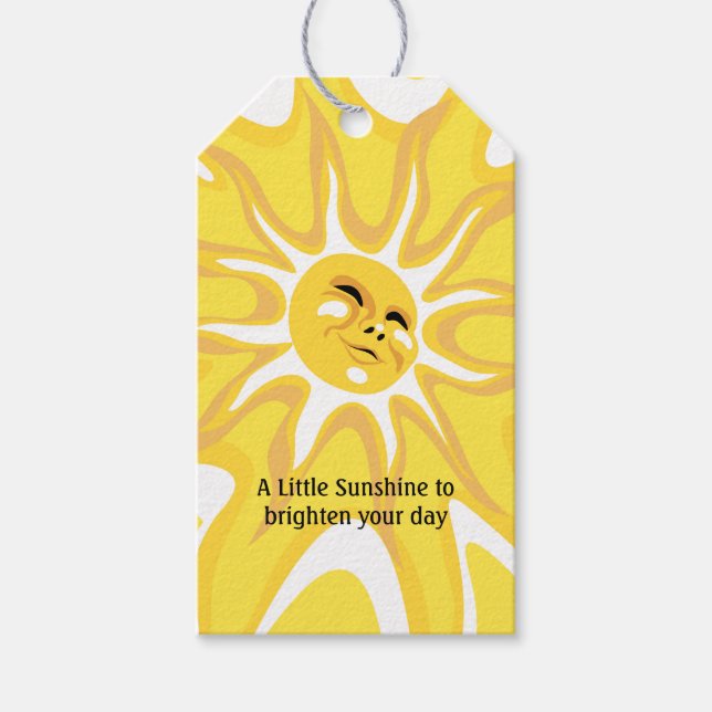 Summer Sunshine Apreciação Obrigado Etiqueta De Pr (Frente)