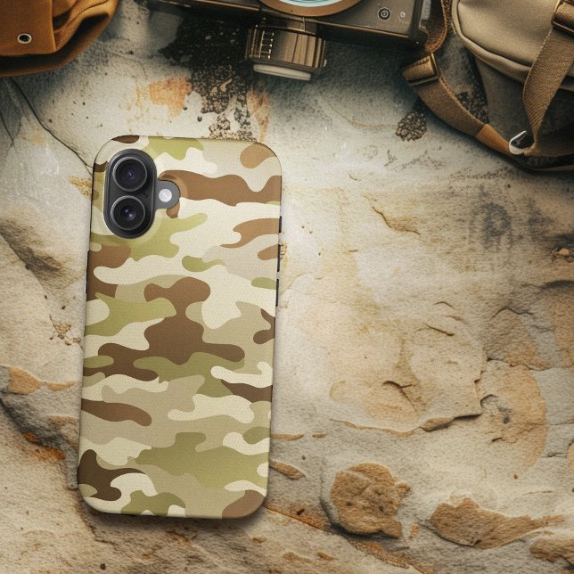 Summer Urban Camo Brown Green Tan (Summer Urban Camo Brown Green Tan Case-Mate iPhone Case)