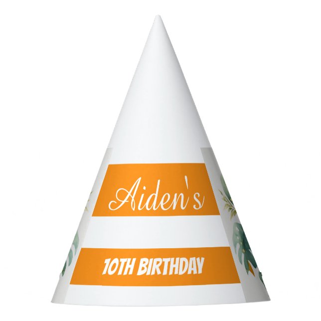 Summer Vibes Koala - Chapéu Festa de aniversário (Frente)