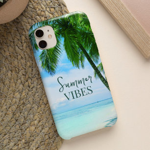 Summer Vibes Palm Tree Beach Relaxando Oceano
