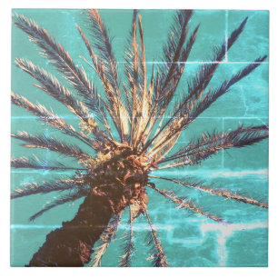 Summer Vibes Palm Tree deixa verde-claro