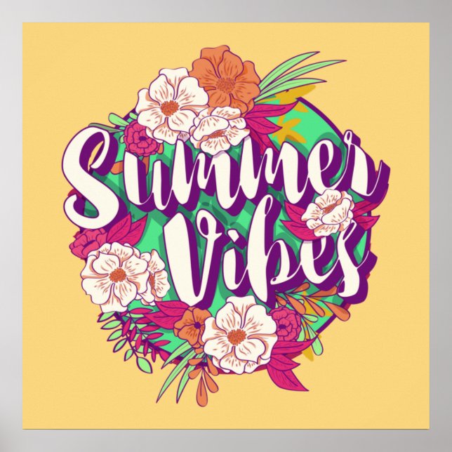Summer Vibes Poster (Frente)