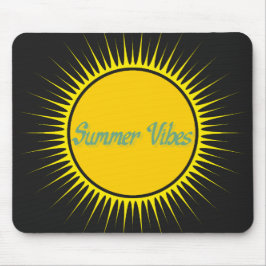 Summer Vibes Sunshine Mousepad