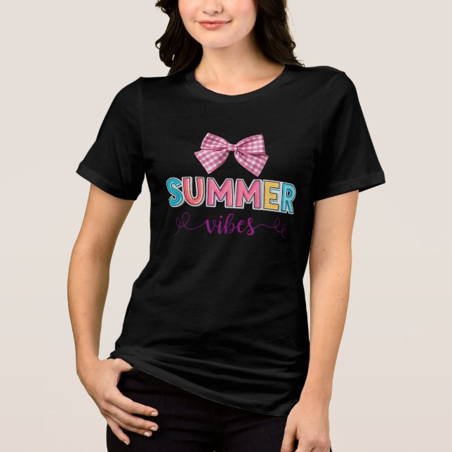 Summer Vibes T-Shirt – Bright & Fun Beach Tee (Frente)