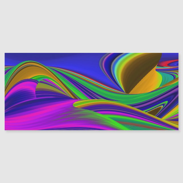 Summerrainbow, Abstrato 3D Rainbowart (Frente)