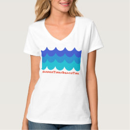 SummerTime = Camiseta de diversão BeachTime