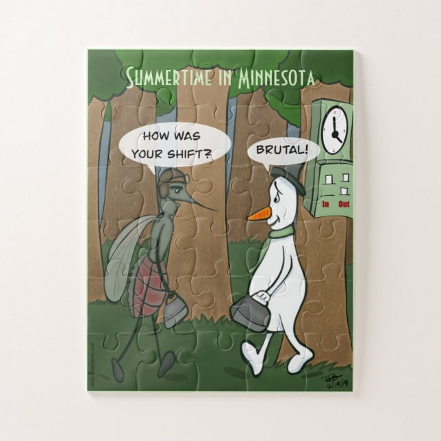 Summertime em Minnesota Jigsee Quebra-cabeça Overs (Vertical)