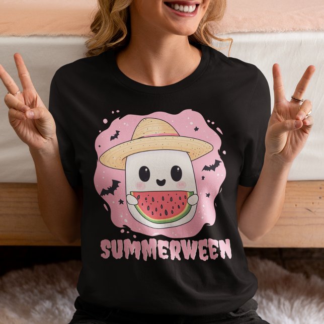 Summerween Cute Ghost Watermelon Summer (Criador carregado)