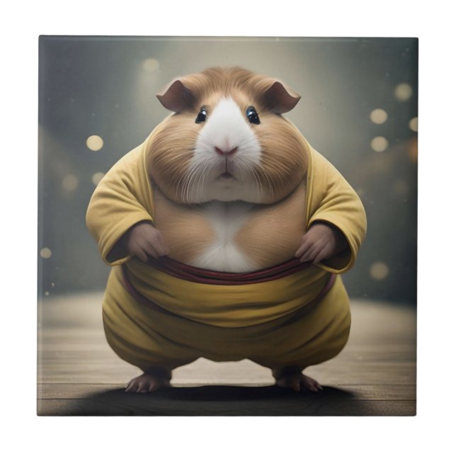 "Sumo Squeakdown: O Poderoso Rato de Porquinho Sum (Frente)