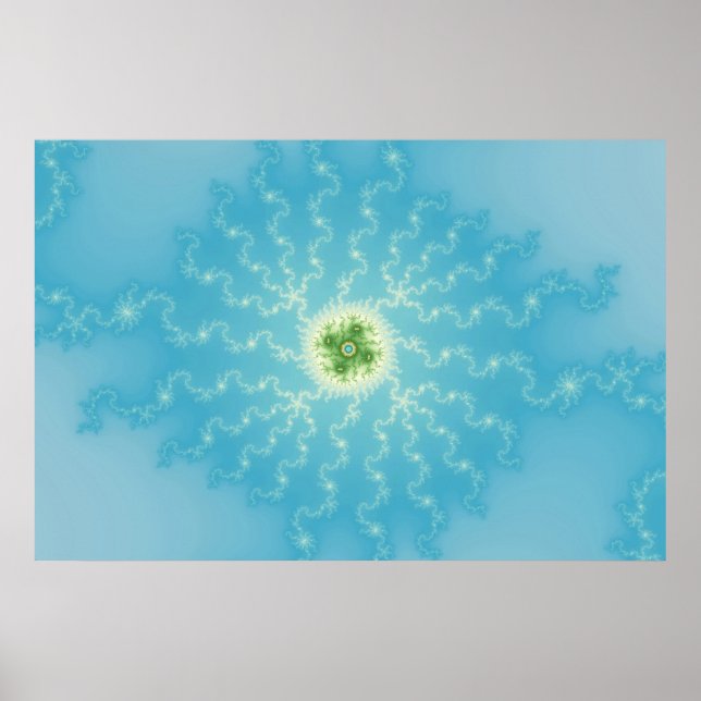 Sun 1 - Poster Fractal (Frente)