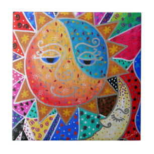 Sun abstrato & lua por Prisarts