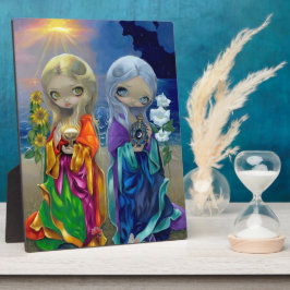 "Sun Child and Moon Child" - Placa