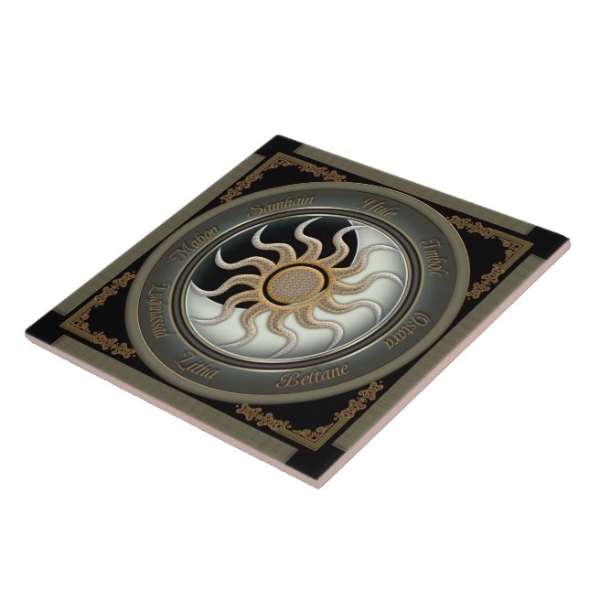 Sun e roda do Pagan da lua (Lateral)