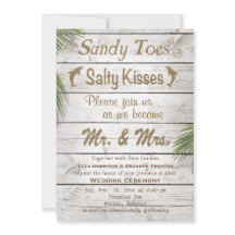 Sun Kissed Sandy Toes Salty Kisses Convite de casa