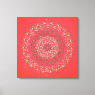Sun Mandala - Canvas