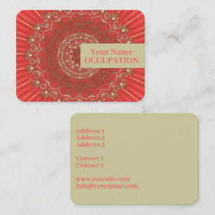 Sun Mandala - Cartão de visita