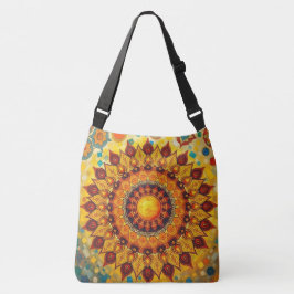 Sun Mandala - Saco de Corpo Cruzado, Saco de Tote