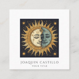 Sun Moon Celestial Cartão de visita