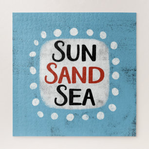 Sun Sand Sea Jigsee Quebra-cabeça
