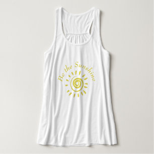 Sun Seja a camiseta de citação inspiradora sunshin
