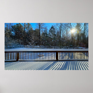 Sun, Snow & Shadows, Poster