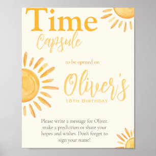 Sun Time Capule Poster
