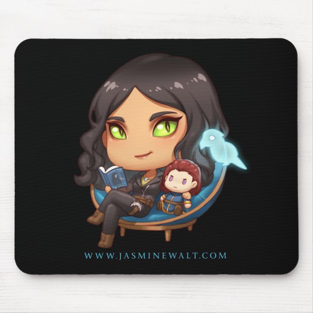 Sunaya Chibi de leitura Mousepad (Frente)