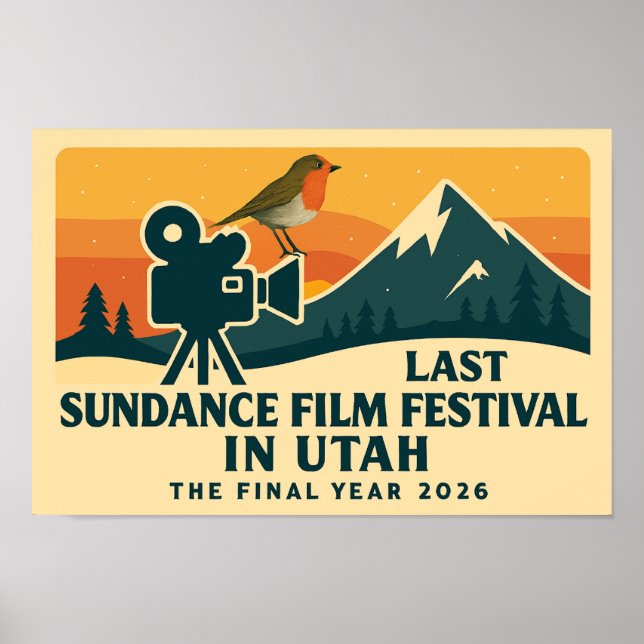 Sundance Film Festival’s Last Utah Event Poster (Frente)