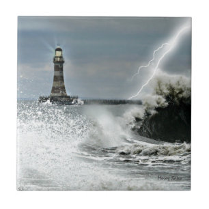 Sunderland - cais & farol de Roker