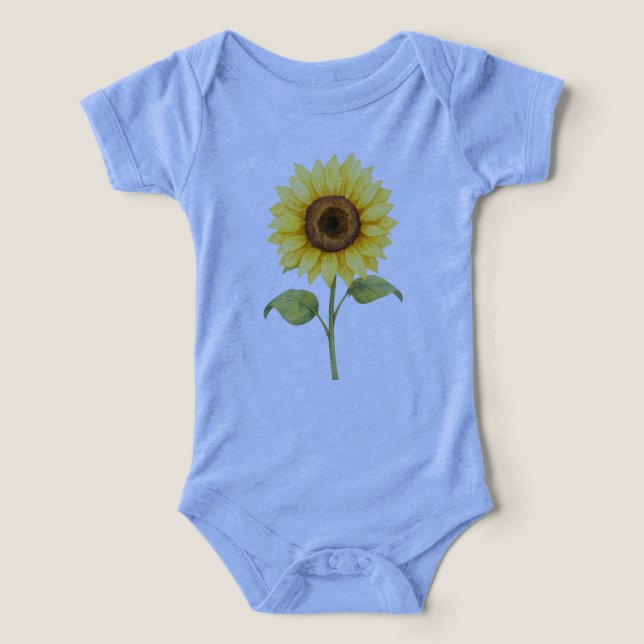 Sunflower Illustration — Bright Botanical Art (Design frontal)