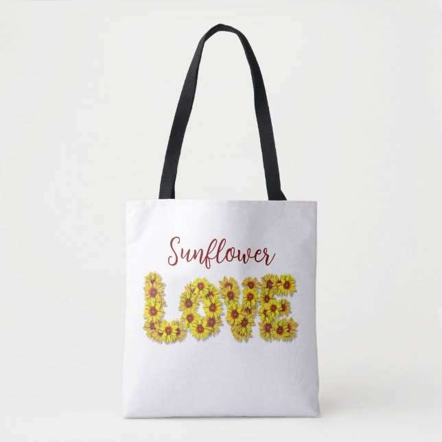Sunflower Love Tote Bag (Frente)