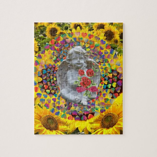 Sunflower Quebra-cabeça Angel (Vertical)