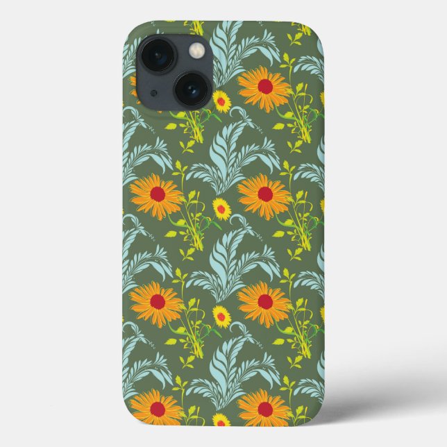 Sunflowers pattern (Verso)