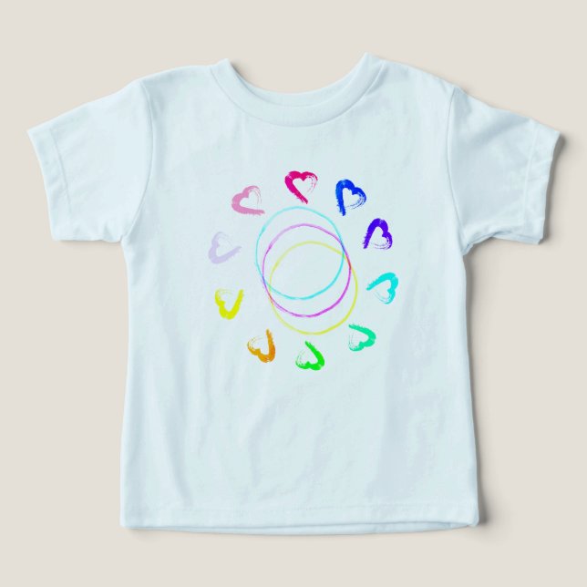 SunHeart Toddler T-shirt (Design frontal)