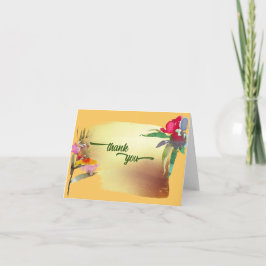 Sunny Samoan Tropical Obrigado Notas