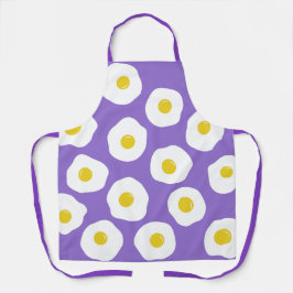 Sunny Side Purple Apron