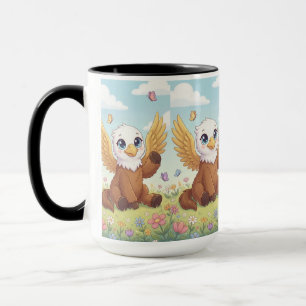 Sunny Sky Baby Griffin – Caneca de Fantasia Elegan