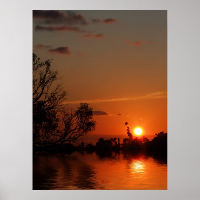 sunrealism sunset poster (Frente)