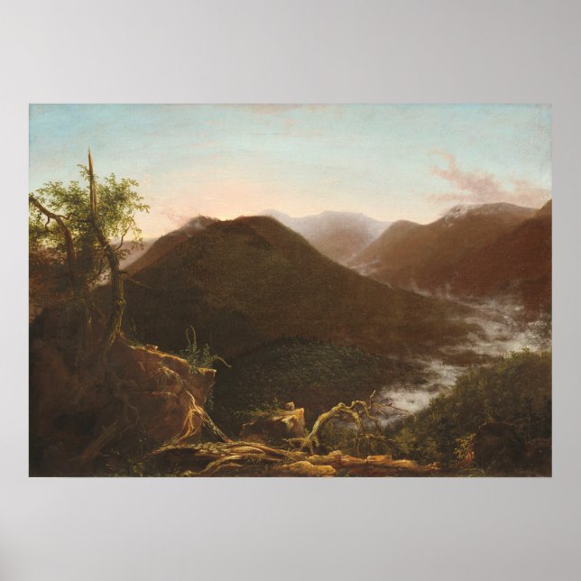 Sunrise, Capacidades - Thomas Cole Fine Art Poster (Frente)