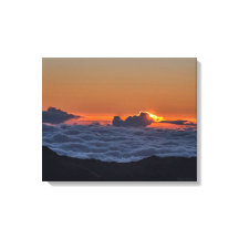 Sunrise na canvas de Haleakala