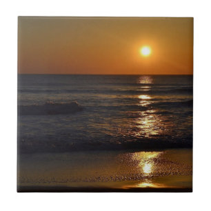 Sunrise na praia por Shirley Taylor