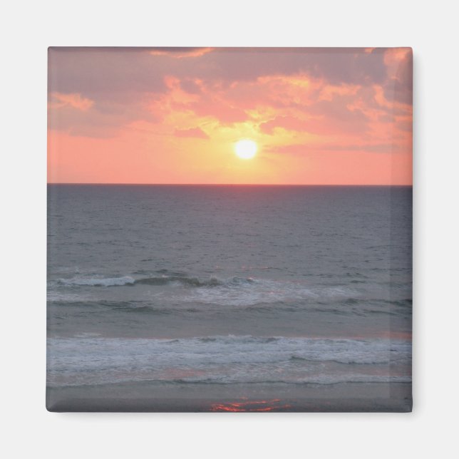 Sunrise no imã Praia (Frente)