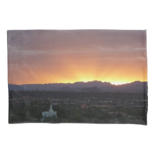 Sunrise sobre Ruas. George Utah Landscape